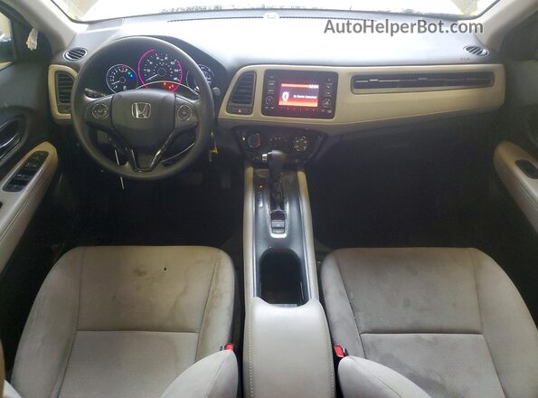 3CZRU5H32MM734269 2021 HONDA HR-V Silver Dashboard view