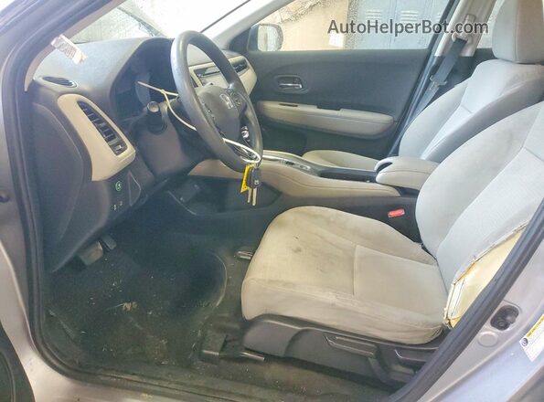 3CZRU5H32MM734269 2021 HONDA HR-V Silver Front interior view