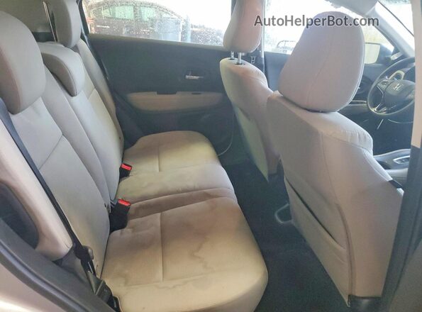 3CZRU5H32MM734269 2021 HONDA HR-V Silver Rear interior view