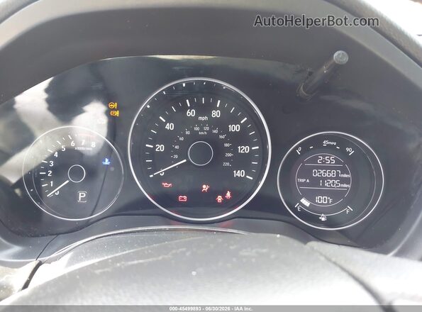 3CZRU5H32NM712337 2022 HONDA HR-V Silver Вид задніх сидінь