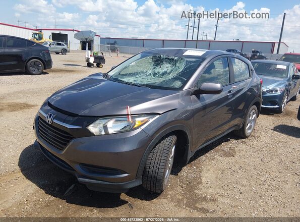 3CZRU5H33HG700538 2017 HONDA HR-V Серый Передняя левая четверть