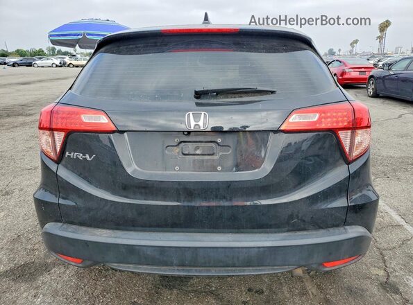 3CZRU5H33HM709788 2017 HONDA HR-V Black Հետևի տեսք