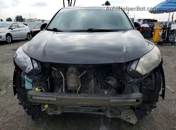 3CZRU5H33HM709788 2017 HONDA HR-V Black Դիմացի տեսք