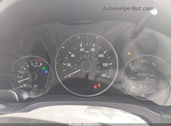 3CZRU5H33LM702204 2020 HONDA HR-V White Вид задніх сидінь