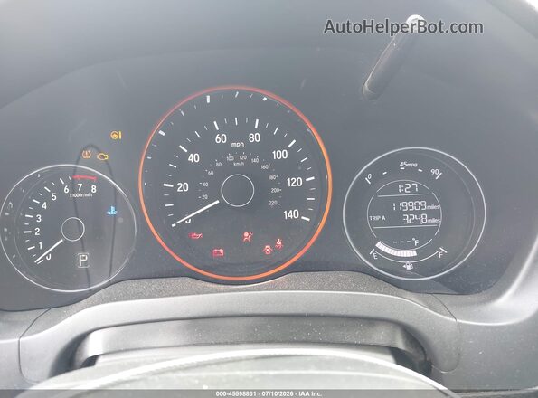 3CZRU5H34JM706758 2018 HONDA HR-V Green Vista de los asientos traseros