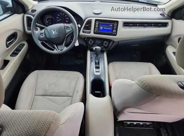 3CZRU5H34JM718649 2018 HONDA HR-V Угольный Вид панели приборов