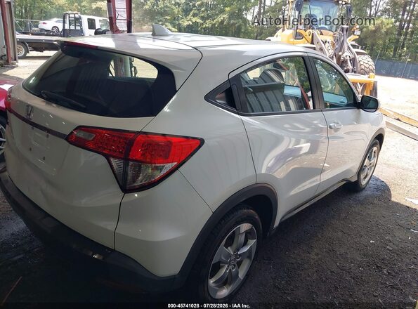 3CZRU5H34KM709984 2019 HONDA HR-V White Trasero derecho