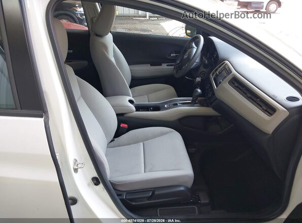 3CZRU5H34KM709984 2019 HONDA HR-V White Vista interior delantera