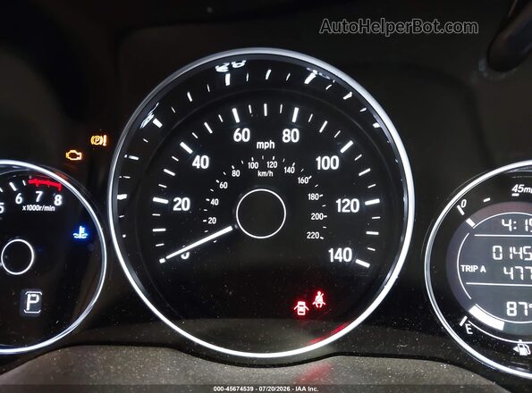 3CZRU5H34LM703653 2020 HONDA HR-V Gray Вид задніх сидінь