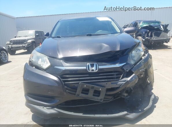 3CZRU5H35HG709161 2017 HONDA HR-V Gray წინა ხედი