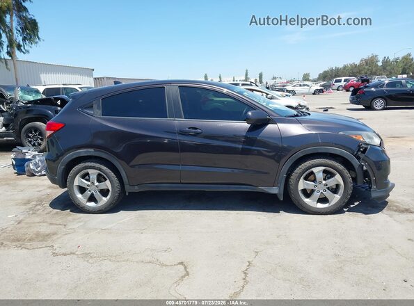 3CZRU5H35HG709161 2017 HONDA HR-V Gray უკანა სალონის ხედი