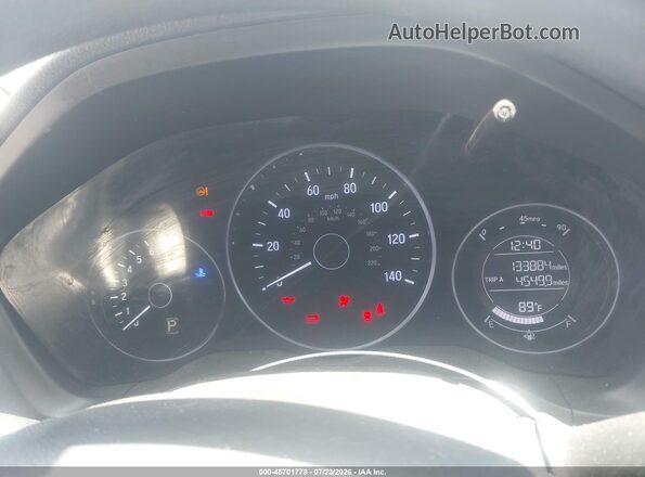 3CZRU5H35HG709161 2017 HONDA HR-V Gray უკანა სავარძლების ხედი
