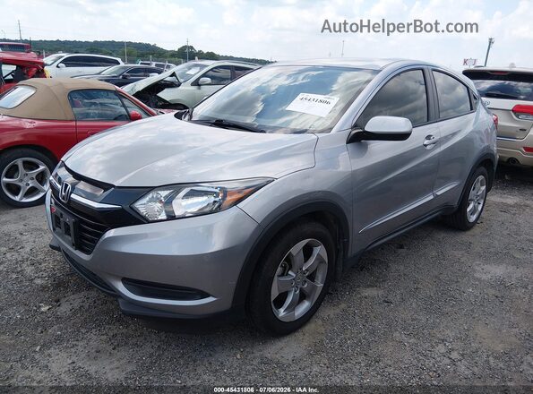 3CZRU5H35HM705094 2017 HONDA HR-V Silver Առջևի ձախ երեք քառորդ տեսարան