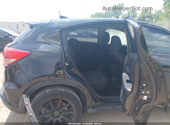 3CZRU5H35HM714071 2017 HONDA HR-V Black Vista de la etiqueta del VIN
