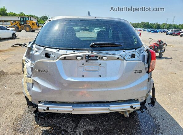 3CZRU5H35HM722980 2017 HONDA HR-V Silver Rear view