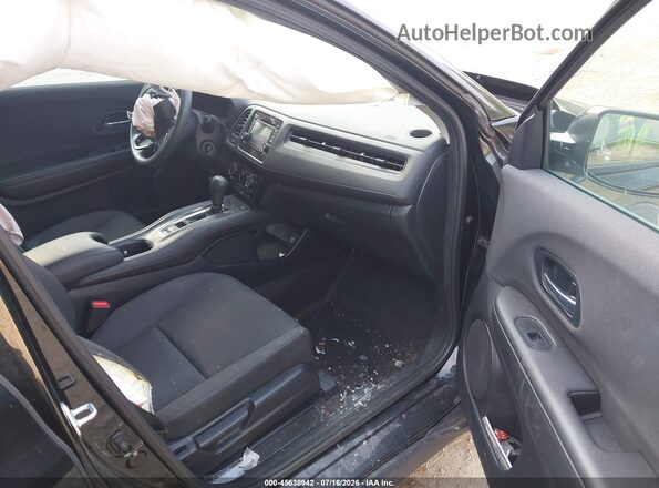 3CZRU5H35MM730720 2021 HONDA HR-V Черный Вид салона спереди