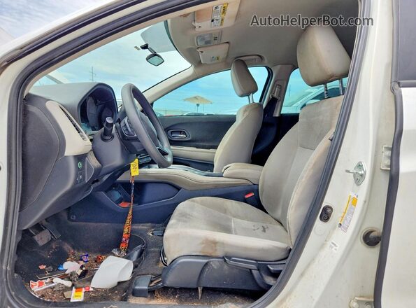3CZRU5H35MM732029 2021 HONDA HR-V White Вид салону спереду