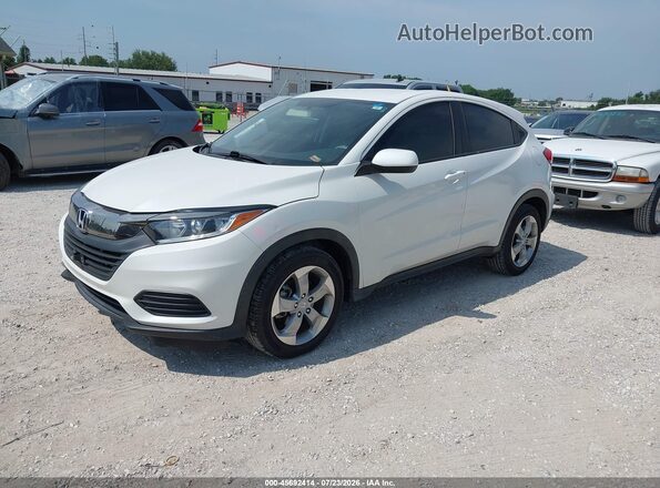 3CZRU5H36MM726207 2021 HONDA HR-V White Առջևի ձախ երեք քառորդ տեսարան