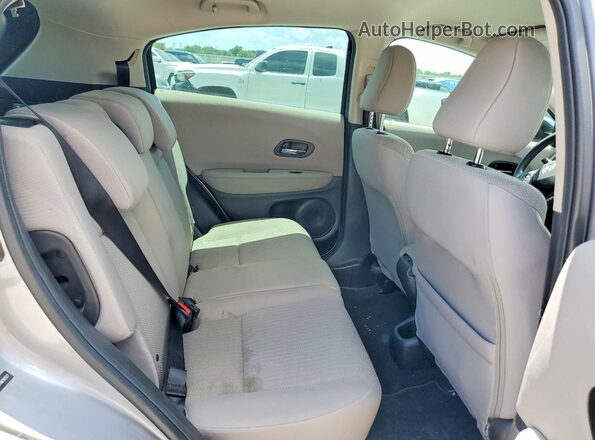3CZRU5H37HM700527 2017 HONDA HR-V Silver Vista interior trasera