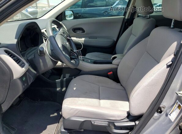 3CZRU5H37HM700527 2017 HONDA HR-V Silver Vista interior delantera