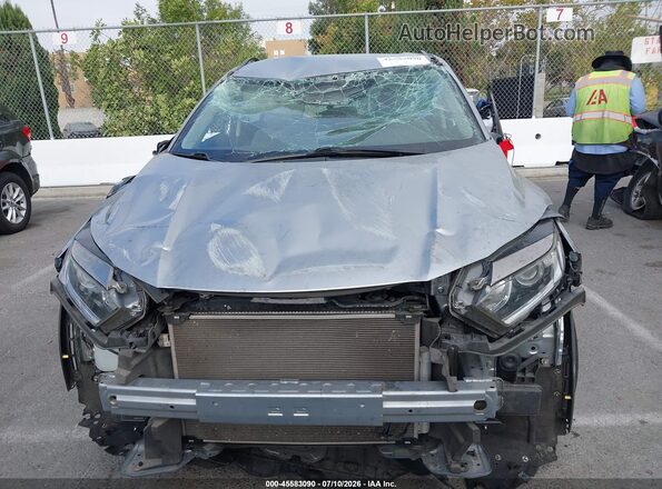 3CZRU5H37KG704129 2019 HONDA HR-V Silver Rear interior view