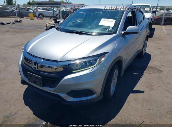 3CZRU5H37KG715194 2019 HONDA HR-V Серебряный Передняя левая четверть