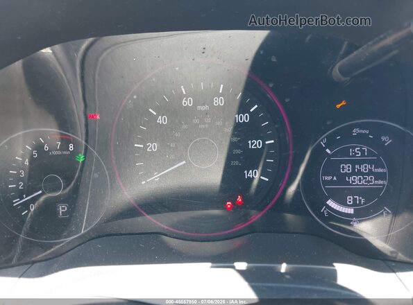3CZRU5H37KG715194 2019 HONDA HR-V Серебряный Вид задних сидений