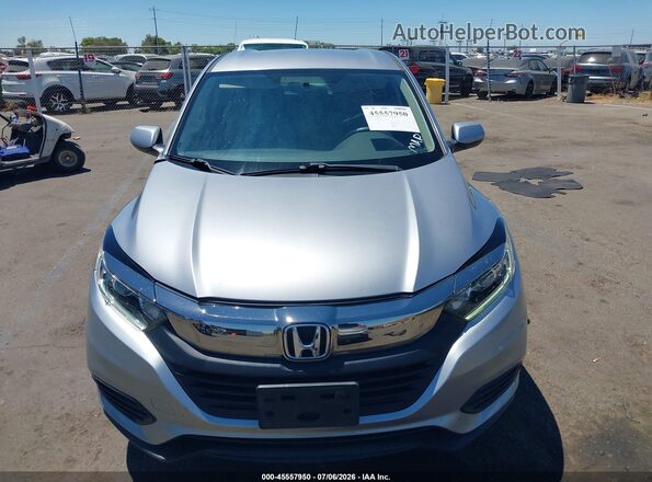 3CZRU5H37KG715194 2019 HONDA HR-V Серебряный Вид щитка приборов