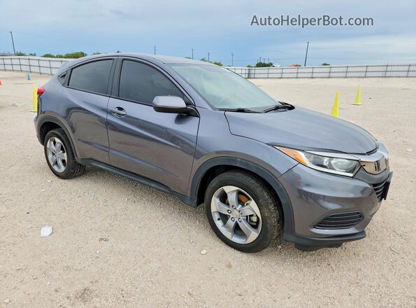 3CZRU5H37KM728822 2019 HONDA HR-V Gray Delantero derecho