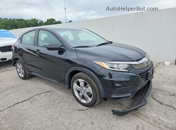 3CZRU5H37KM729341 2019 HONDA HR-V Black Передня права чверть