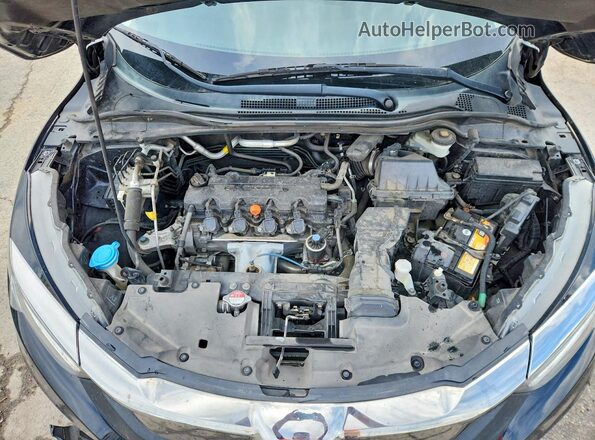 3CZRU5H37KM729341 2019 HONDA HR-V Black Вид задньої частини салону