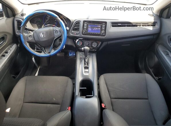 3CZRU5H37LM707485 2020 HONDA HR-V Black Dashboard view