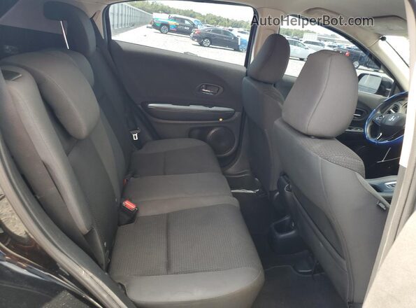 3CZRU5H37LM707485 2020 HONDA HR-V Black Rear interior view