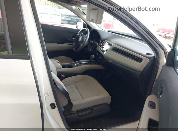 3CZRU5H37NM708073 2022 HONDA HR-V White Vista interior delantera