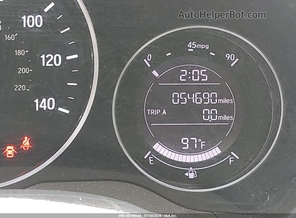 3CZRU5H37NM709708 2022 HONDA HR-V Gray 