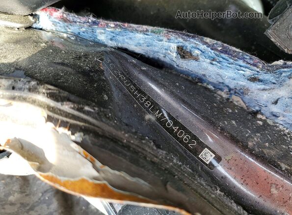 3CZRU5H38LM704062 2020 HONDA CR Gray Vista del compartimento del motor