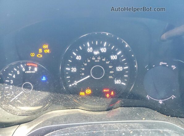 3CZRU5H38LM707494 2020 HONDA HR-V Черный Вид щитка приборов