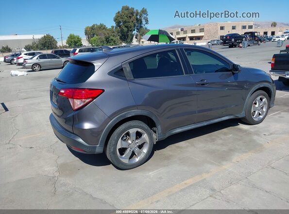 3CZRU5H39HM706698 2017 HONDA HR-V Серый Задняя правая четверть