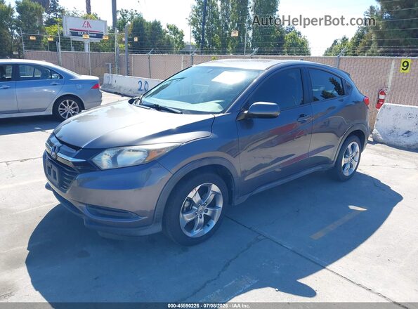 3CZRU5H39HM706698 2017 HONDA HR-V Серый Передняя левая четверть