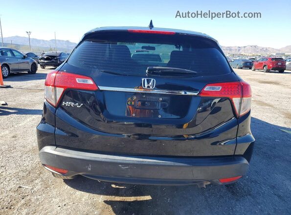 3CZRU5H39KG706528 2019 HONDA HR-V Black უკანა ხედი