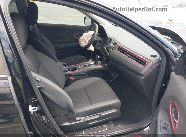 3CZRU5H39LG700018 2020 HONDA HR-V Черный Вид салона спереди