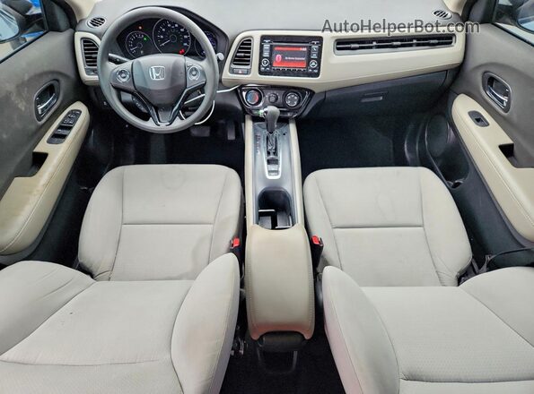 3CZRU5H39LM707231 2020 HONDA HR-V Серый Вид панели приборов