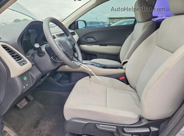 3CZRU5H39LM707231 2020 HONDA HR-V Серый Вид салона спереди