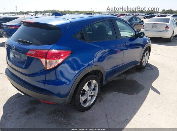 3CZRU5H3XGM700682 2016 HONDA HR-V Blue Trasero derecho