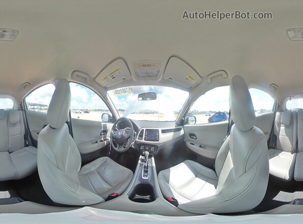 3CZRU5H3XHM708671 2017 HONDA HR-V Silver Սալոնի 360 աստիճան տեսք