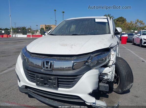 3CZRU5H3XLM707402 2020 HONDA HR-V White Вид панелі приладів