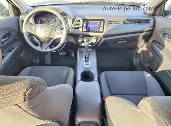 3CZRU5H3XMM730390 2021 HONDA HR-V Черный Вид панели приборов