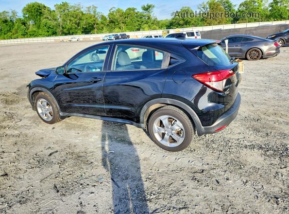 3CZRU5H3XMM730390 2021 HONDA HR-V Черный Задняя левая четверть