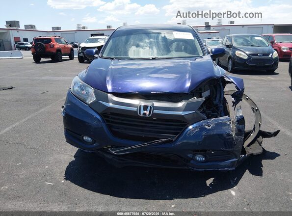 3CZRU5H50HG708498 2017 HONDA HR-V Blue Widok z przodu