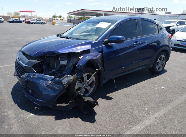 3CZRU5H50HG708498 2017 HONDA HR-V Blue Przód lewy